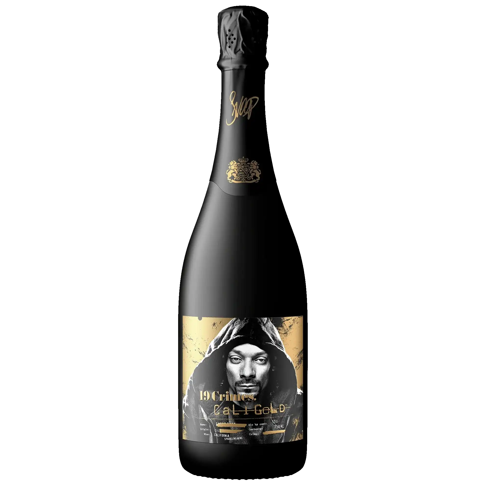 Cover for 19 Crimes Cali Gold 750 Ml