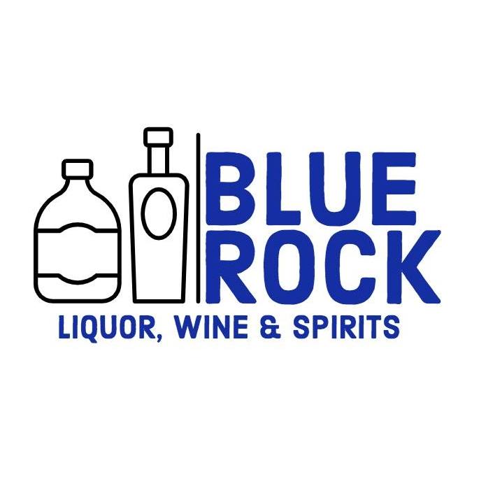 Blue Rock Liquor, Wine & Spirits Logo